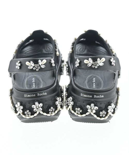 Simone Rocha（シモーネロシャ）サンダル 黒 サイズ:UK8(26.5cm位) メンズ/2200652990195