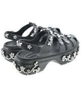 Simone Rocha（シモーネロシャ）サンダル 黒 サイズ:UK8(26.5cm位) メンズ/2200652990195