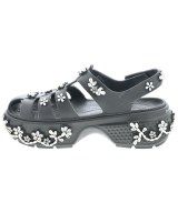 Simone Rocha（シモーネロシャ）サンダル 黒 サイズ:UK8(26.5cm位) メンズ/2200652990195