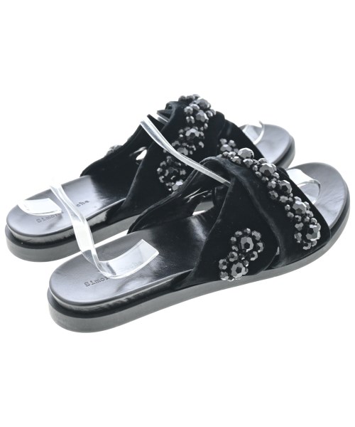 Simone Rocha（シモーネロシャ）サンダル 黒 サイズ:EU39(25.5cm位) レディース/2200703151094