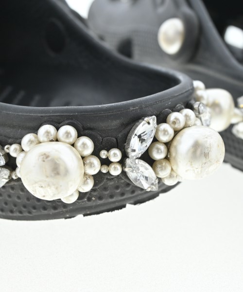 Simone Rocha（シモーネロシャ）サンダル 黒 サイズ:10(26cm位) レディース/2200707475035