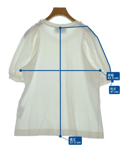Simone Rocha（シモーネロシャ）Tシャツ・カットソー 白 サイズ:S レディース/2200708104255
