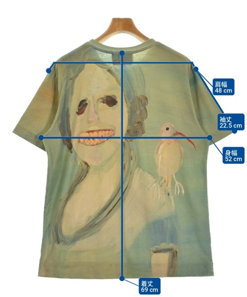 Simone Rocha（シモーネロシャ）Tシャツ・カットソー カーキ サイズ:M メンズ/2200708535059