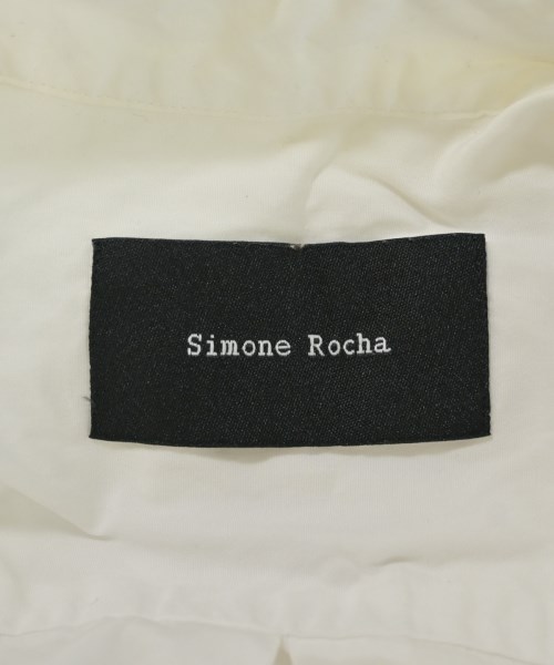 Simone Rocha（シモーネロシャ）カジュアルシャツ 白 サイズ:4(XL位) レディース/2200707682013