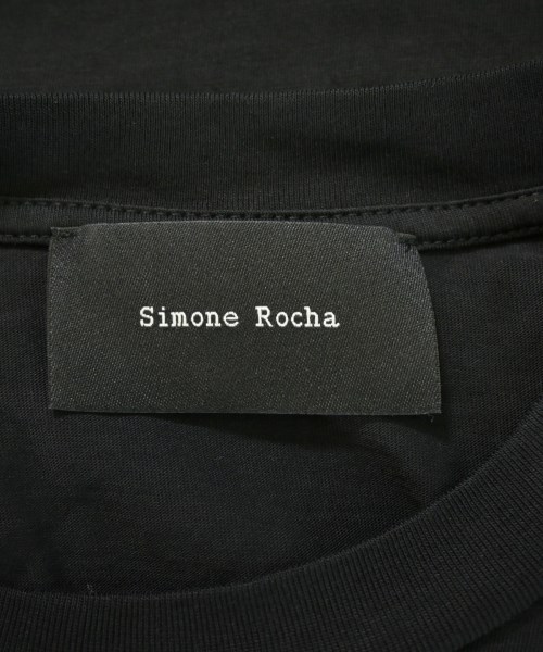 Simone Rocha（シモーネロシャ）Tシャツ・カットソー 黒 サイズ:S レディース/2200730690122