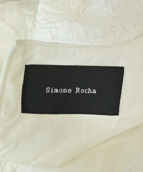 Simone Rocha（シモーネロシャ）ワンピース 白 サイズ:8(S位) レディース/2200731717019