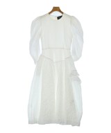 Simone Rocha（シモーネロシャ）ワンピース 白 サイズ:8(S位) レディース/2200731717019