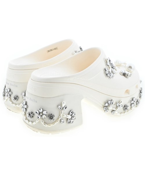 Simone Rocha（シモーネロシャ）サンダル 白 サイズ:9(26cm位) レディース/2200721616124