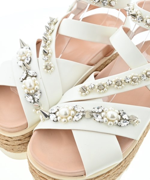 Simone Rocha（シモーネロシャ）サンダル 白 サイズ:EU37(23.5cm位) レディース/2200724077014