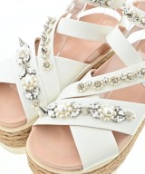 Simone Rocha（シモーネロシャ）サンダル 白 サイズ:EU37(23.5cm位) レディース/2200724077014