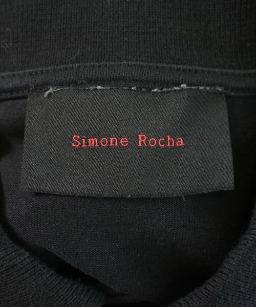Simone Rocha（シモーネロシャ）ポロシャツ 黒 サイズ:XL メンズ/2200726669200