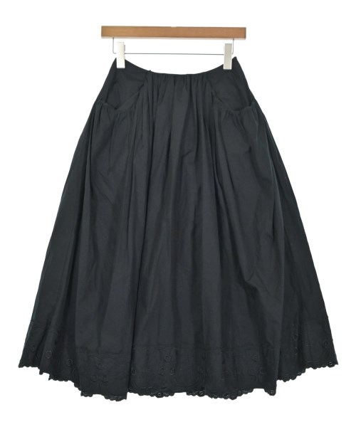 Simone Rocha（シモーネロシャ）ロング・マキシ丈スカート 黒 サイズ:4(XL位) レディース/2200680625106