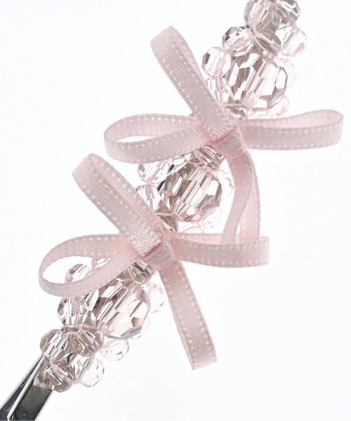Simone Rocha（シモーネロシャ）ヘアアクセサリー ピンク サイズ:- レディース/2200688501174