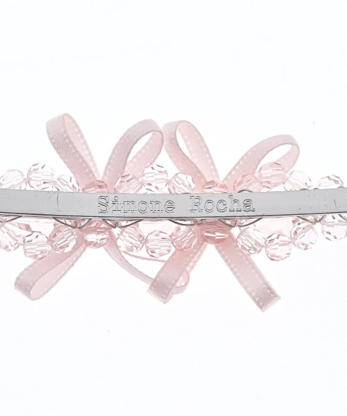 Simone Rocha（シモーネロシャ）ヘアアクセサリー ピンク サイズ:- レディース/2200688501174