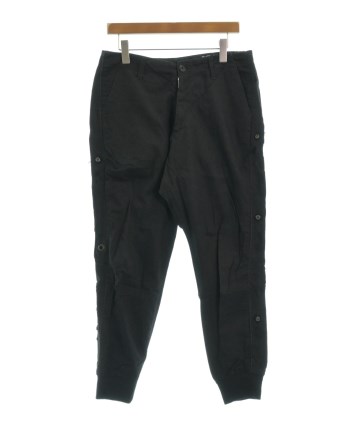 グレッグローレン ボアパンツ ジョガー ダメージ加工 切替 0 黒 GREG LAUREN（グレッグローレン）その他 黒 サイズ:1(S位) メンズ