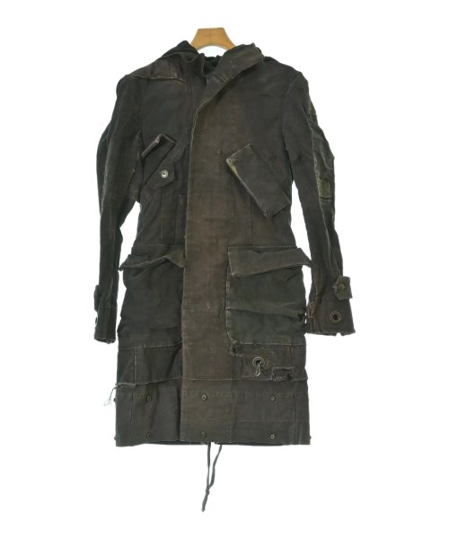 GREG LAUREN(グレッグローレン)モッズコート 茶 サイズ:1(S位)/2200640812027