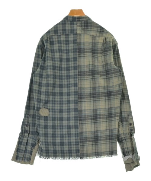 GREG LAUREN（グレッグローレン）カジュアルシャツ 緑 サイズ:2(M位) メンズ/2200676510010