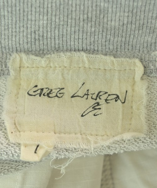 GREG LAUREN（グレッグローレン）スウェットパンツ グレー サイズ:1(S位) メンズ/2200677533056