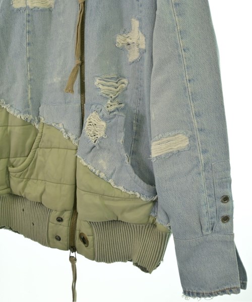 GREG LAUREN（グレッグローレン）デニムジャケット 青 サイズ:2(M位) メンズ/2200656264025