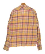 GREG LAUREN（グレッグローレン）カジュアルシャツ 黄 サイズ:1(S位) メンズ/2200716421016
