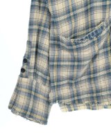 GREG LAUREN（グレッグローレン）カジュアルシャツ 青 サイズ:2(M位) メンズ/2200645987102