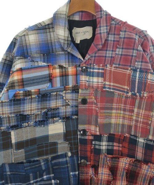 GREG LAUREN（グレッグローレン）カジュアルジャケット 青 サイズ:2(M位) メンズ/2200647119020