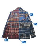 GREG LAUREN（グレッグローレン）カジュアルジャケット 青 サイズ:2(M位) メンズ/2200647119020