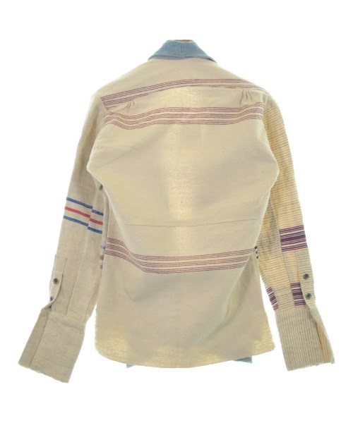 GREG LAUREN（グレッグローレン）カジュアルジャケット ベージュ サイズ:1(S位) メンズ/2200647119044