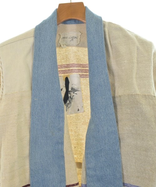 GREG LAUREN（グレッグローレン）カジュアルジャケット ベージュ サイズ:1(S位) メンズ/2200647119044