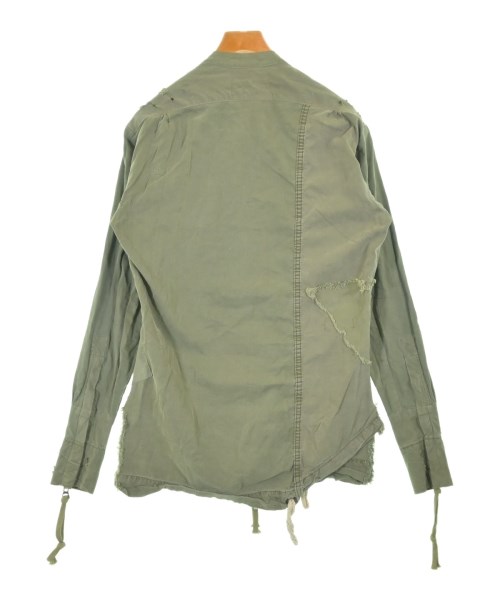 GREG LAUREN（グレッグローレン）ミリタリーブルゾン カーキ サイズ:1(S位) メンズ/2200705435048