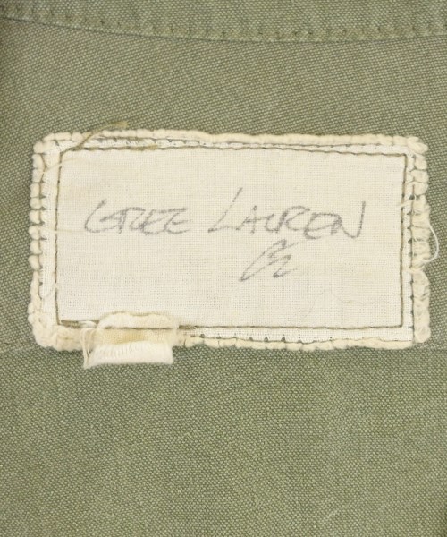 GREG LAUREN（グレッグローレン）ミリタリーブルゾン カーキ サイズ:1(S位) メンズ/2200705435048