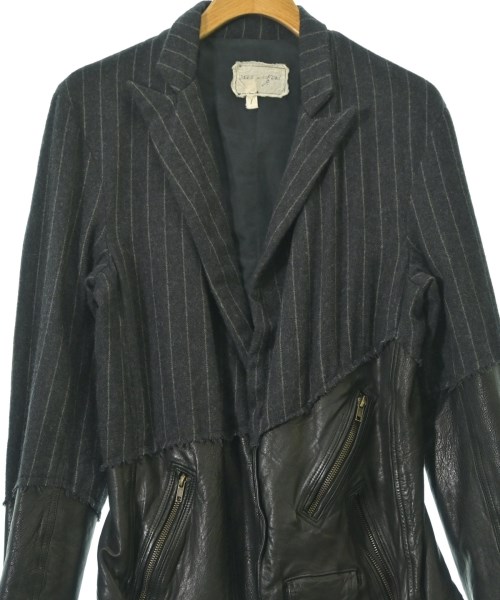 GREG LAUREN（グレッグローレン）ジャケット グレー サイズ:1(S位) メンズ/2200668188012