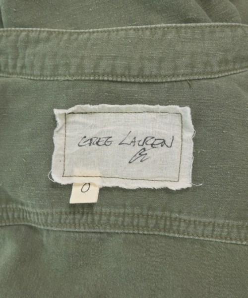 GREG LAUREN（グレッグローレン）その他 カーキ サイズ:0(XS位) メンズ/2200668188036
