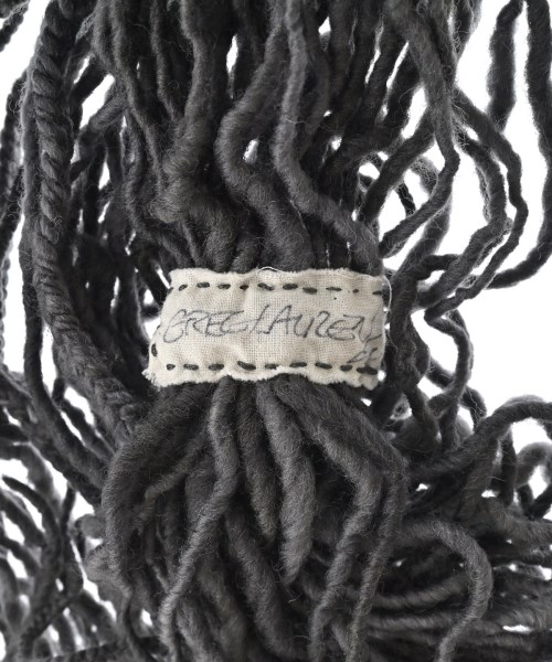 GREG LAUREN（グレッグローレン）ストール グレー サイズ:- メンズ/2200668188067