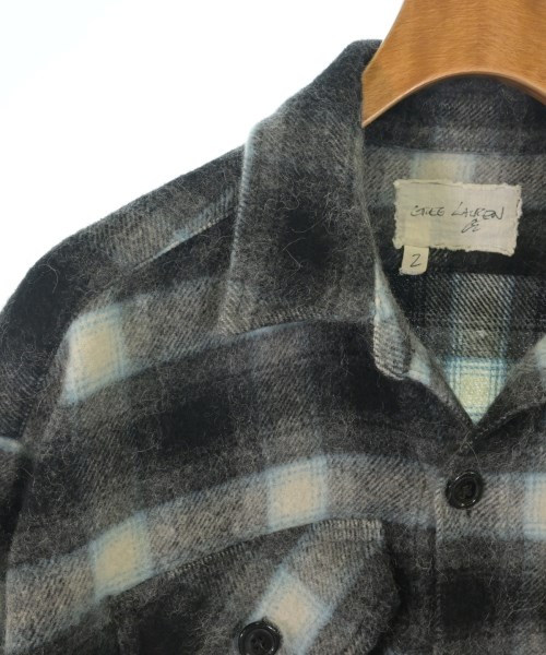 GREG LAUREN（グレッグローレン）カジュアルシャツ グレー サイズ:2(M位) メンズ/2200730584056