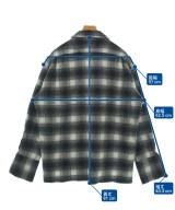 GREG LAUREN（グレッグローレン）カジュアルシャツ グレー サイズ:2(M位) メンズ/2200730584056
