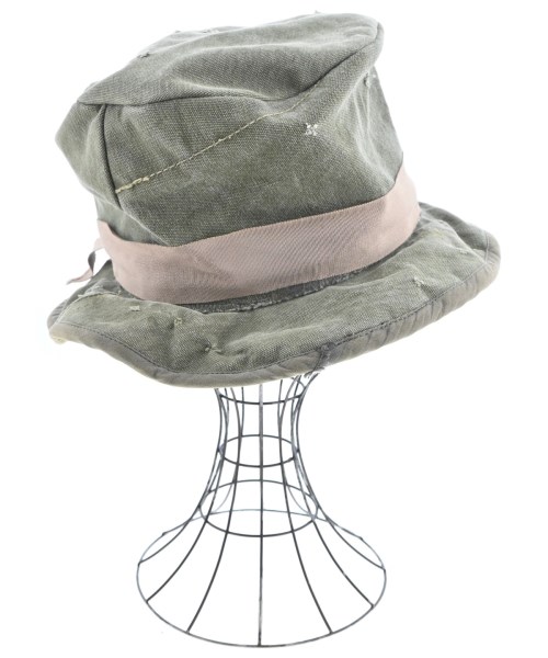 GREG LAUREN（グレッグローレン）ハット カーキ サイズ:- メンズ/2200689388248