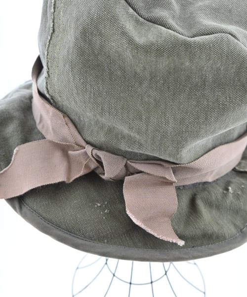 GREG LAUREN（グレッグローレン）ハット カーキ サイズ:- メンズ/2200689388248