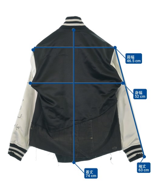 GREG LAUREN（グレッグローレン）ブルゾン 黒 サイズ:2(M位) メンズ/2200735965027