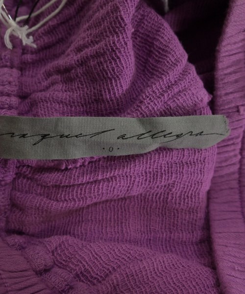 RAQUEL ALLEGRA（ラクエルアレグラ）その他 紫 サイズ:0(XS位) レディース/2200631167501