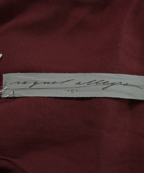 RAQUEL ALLEGRA（ラクエルアレグラ）テーラードジャケット 赤 サイズ:0(XS位) レディース/2200631189633