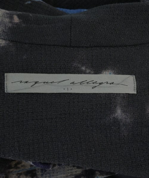 RAQUEL ALLEGRA（ラクエルアレグラ）ノーカラージャケット 黒 サイズ:1(S位) レディース/2200702595059