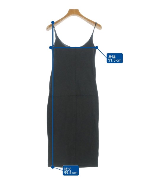 RAQUEL ALLEGRA（ラクエルアレグラ）ワンピース グレー サイズ:1(S位) レディース/2200702595165