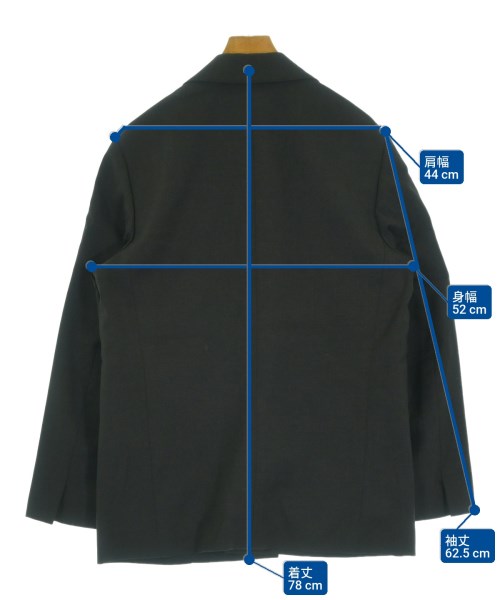 TOM WOOD（トムウッド）テーラードジャケット 黒 サイズ:44(S位) メンズ/2200642359056