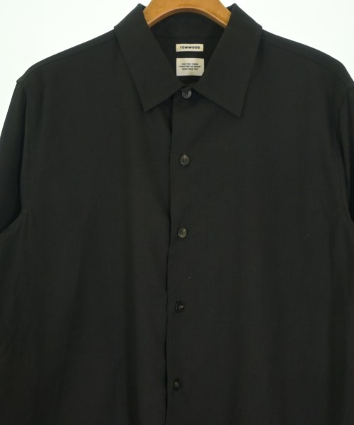 TOM WOOD（トムウッド）カジュアルシャツ 黒 サイズ:S メンズ/2200642359094