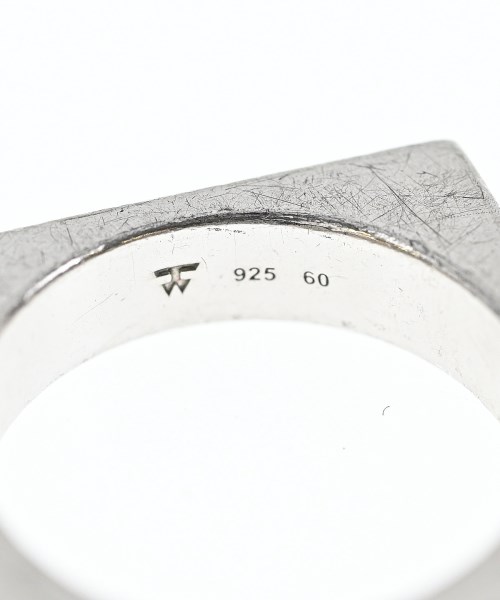 TOM WOOD（トムウッド）リング シルバー サイズ:-(19号位) メンズ/2200658075056