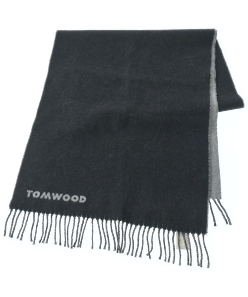 TOM WOOD(トムウッド)ストール 黒 サイズ:-/2200659337030