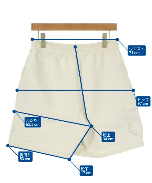 TOM WOOD（トムウッド）ショートパンツ 白 サイズ:M メンズ/2200641292118