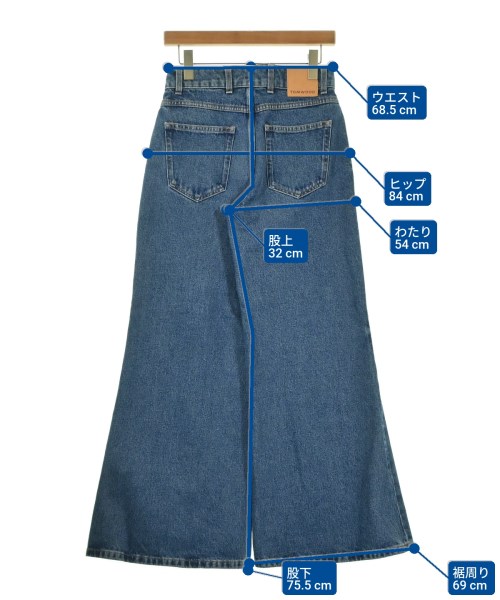 TOM WOOD（トムウッド）デニムパンツ 青 サイズ:-(M位) レディース/2200686821182