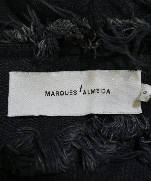 MARQUES' ALMEIDA（マルケス　アルメイダ）デニムパンツ 黒 サイズ:8(M位) レディース/2200627283024